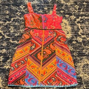 Farm Rio bandana mini dress